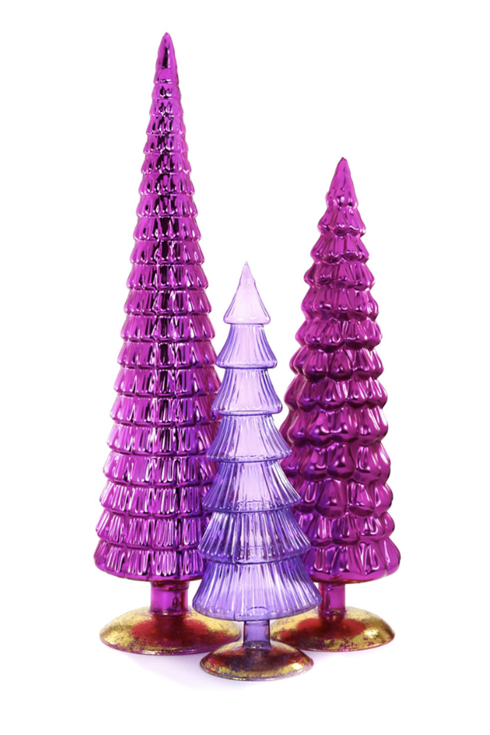 LARGE Glass Hue Tree - Violet