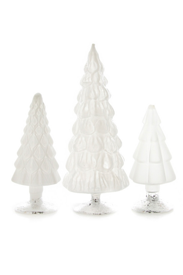 SMALL Glass Hue Tree - White