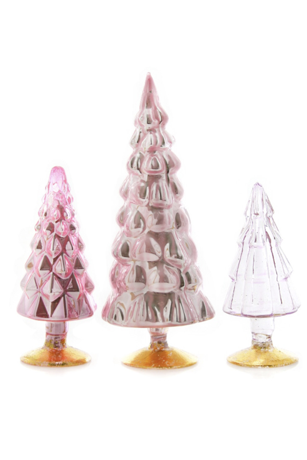 SMALL Glass Hue Tree - Pink