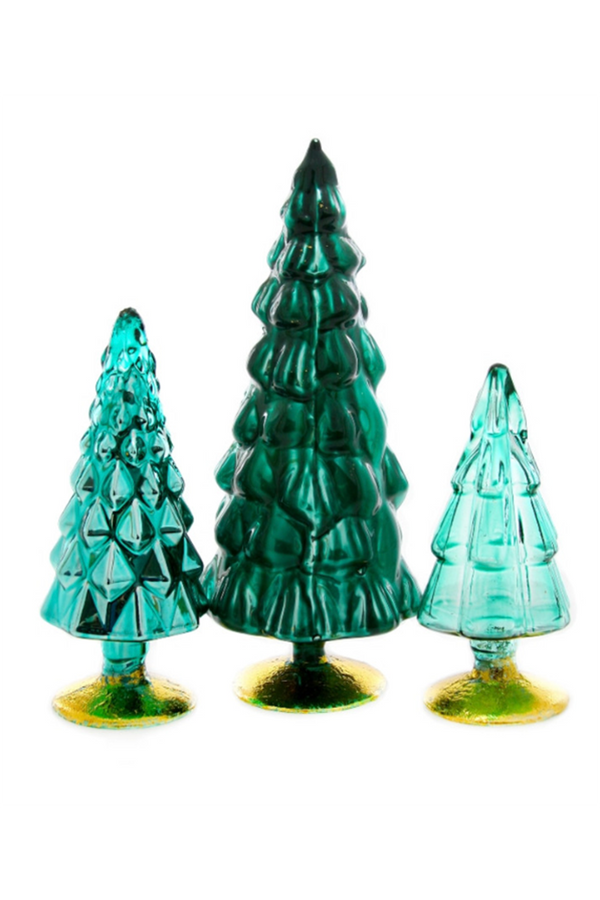 SMALL Glass Hue Tree - Teal