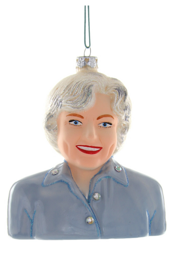 Glass Ornament - Betty White