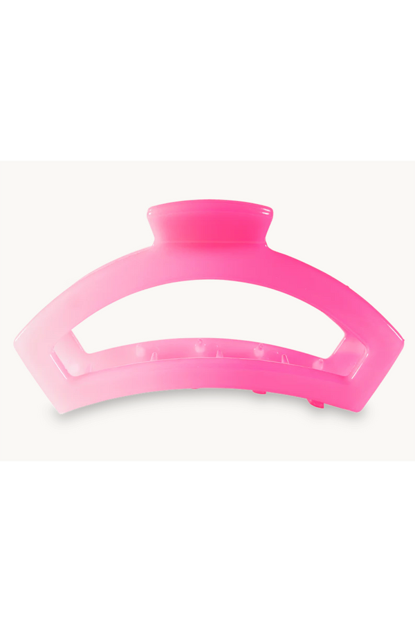 Teleties Open Hair Clip - Pink Ombre