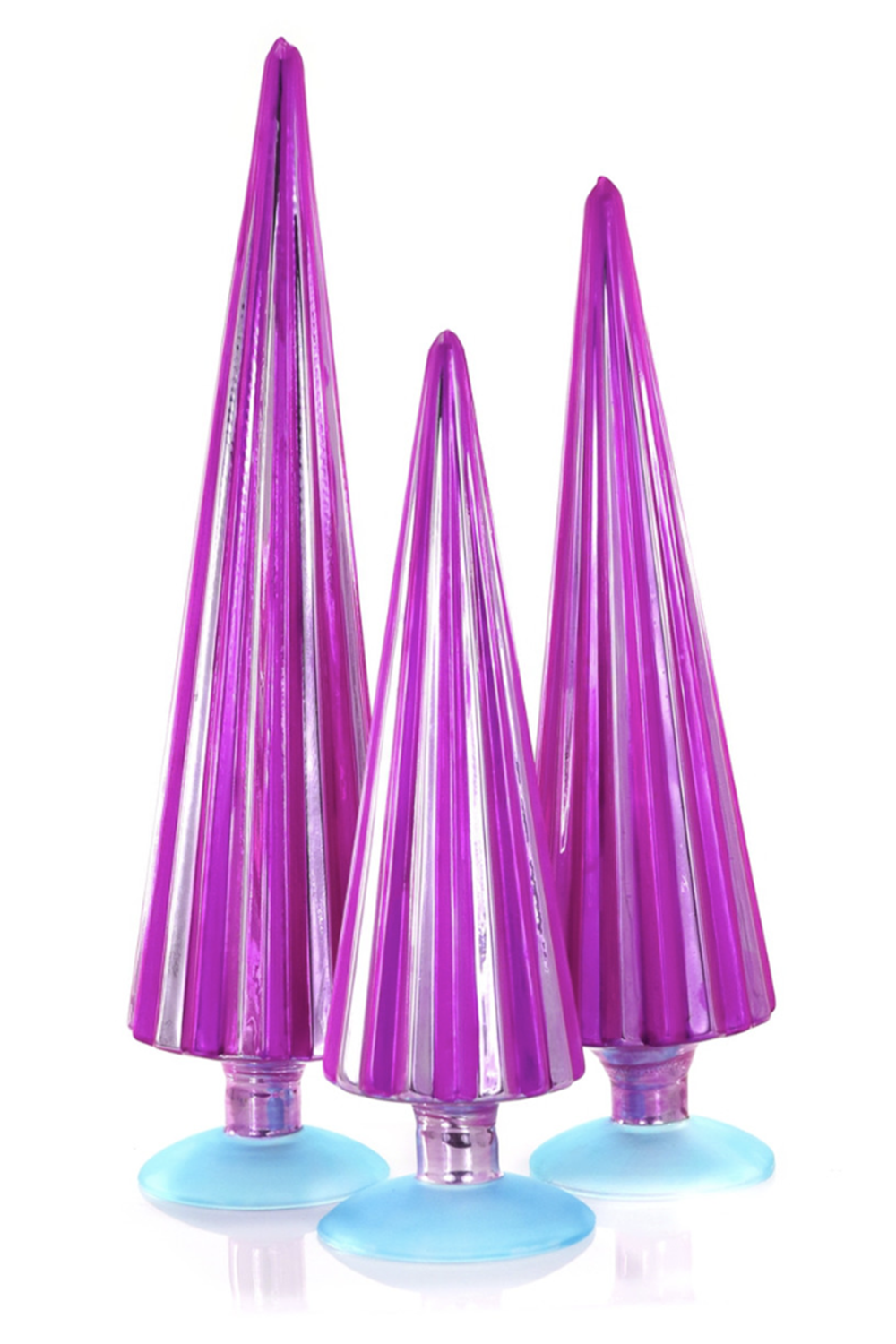 CDY Pleated Tree - Fuchsia Pink