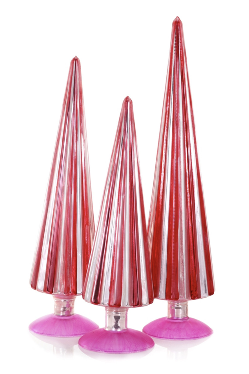 CDY Pleated Tree - Crimson Carnation