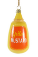 Glass Ornament - Mustard