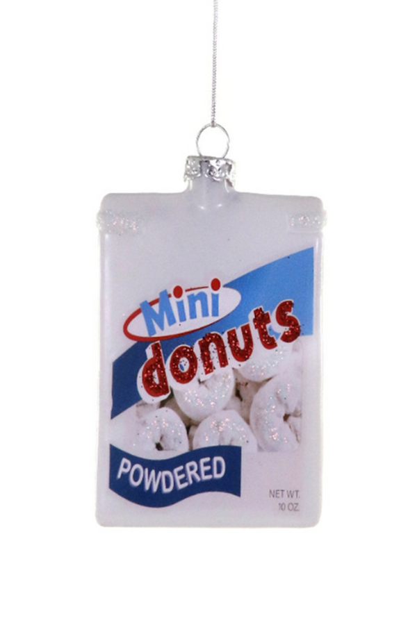 Glass Ornament - Mini Donuts