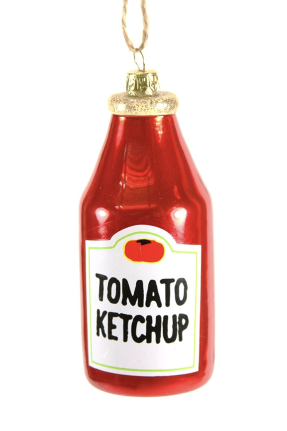 Glass Ornament - Tomato Ketchup