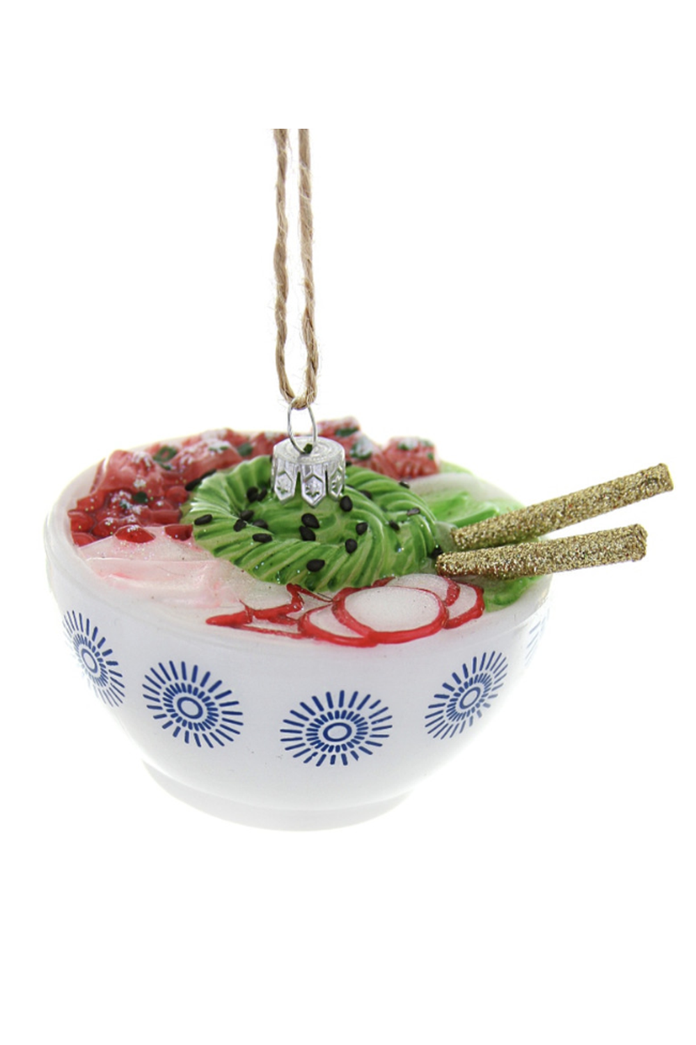 Glass Ornament - Poke Bowl