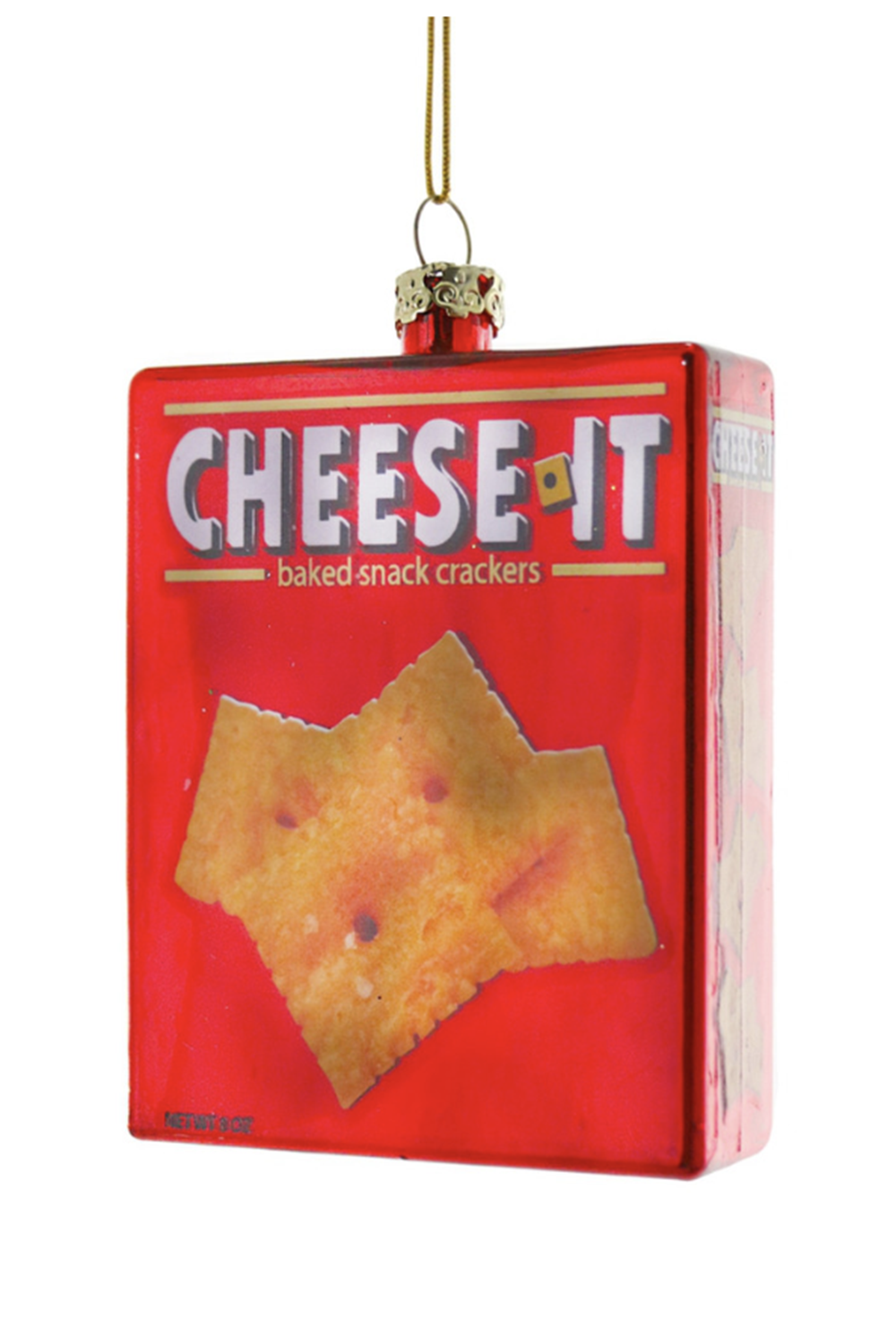 Glass Ornament - Cheese It Box
