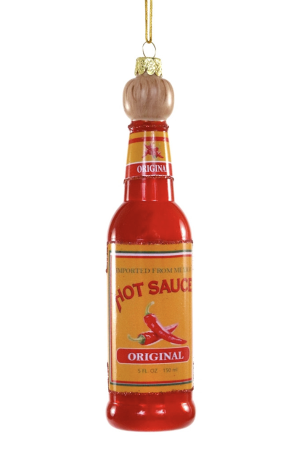 Glass Ornament - Famous Hot Sauce