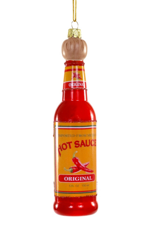 Glass Ornament - Famous Hot Sauce