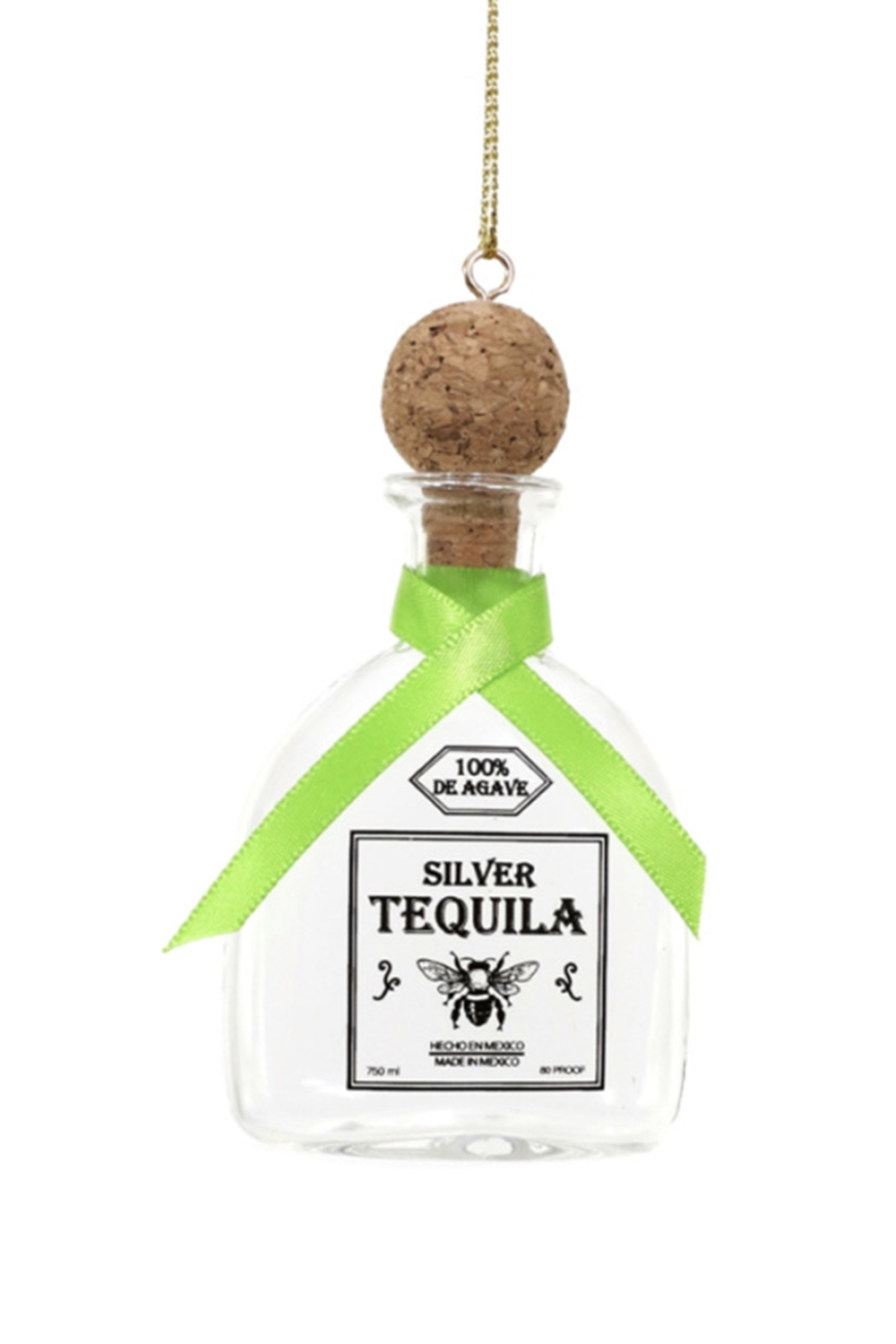 Glass Ornament - Top Shelf Tequila