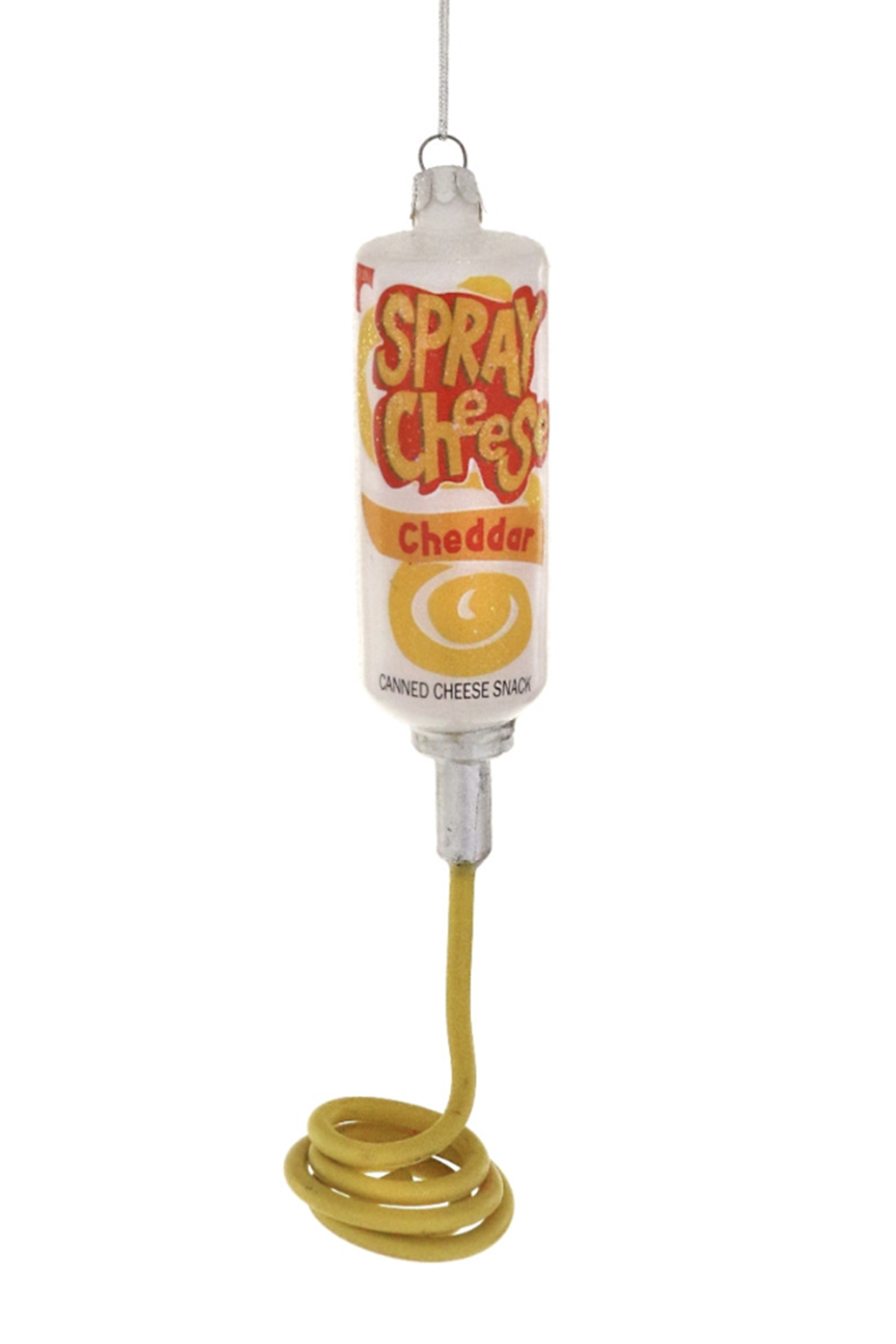 Glass Ornament - Spray Cheese