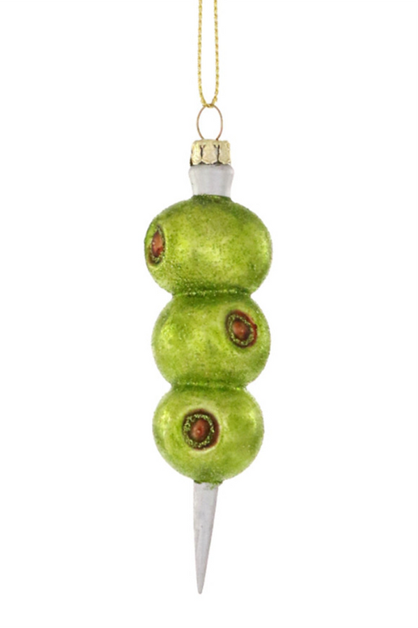 Glass Ornament - Cocktail Olives