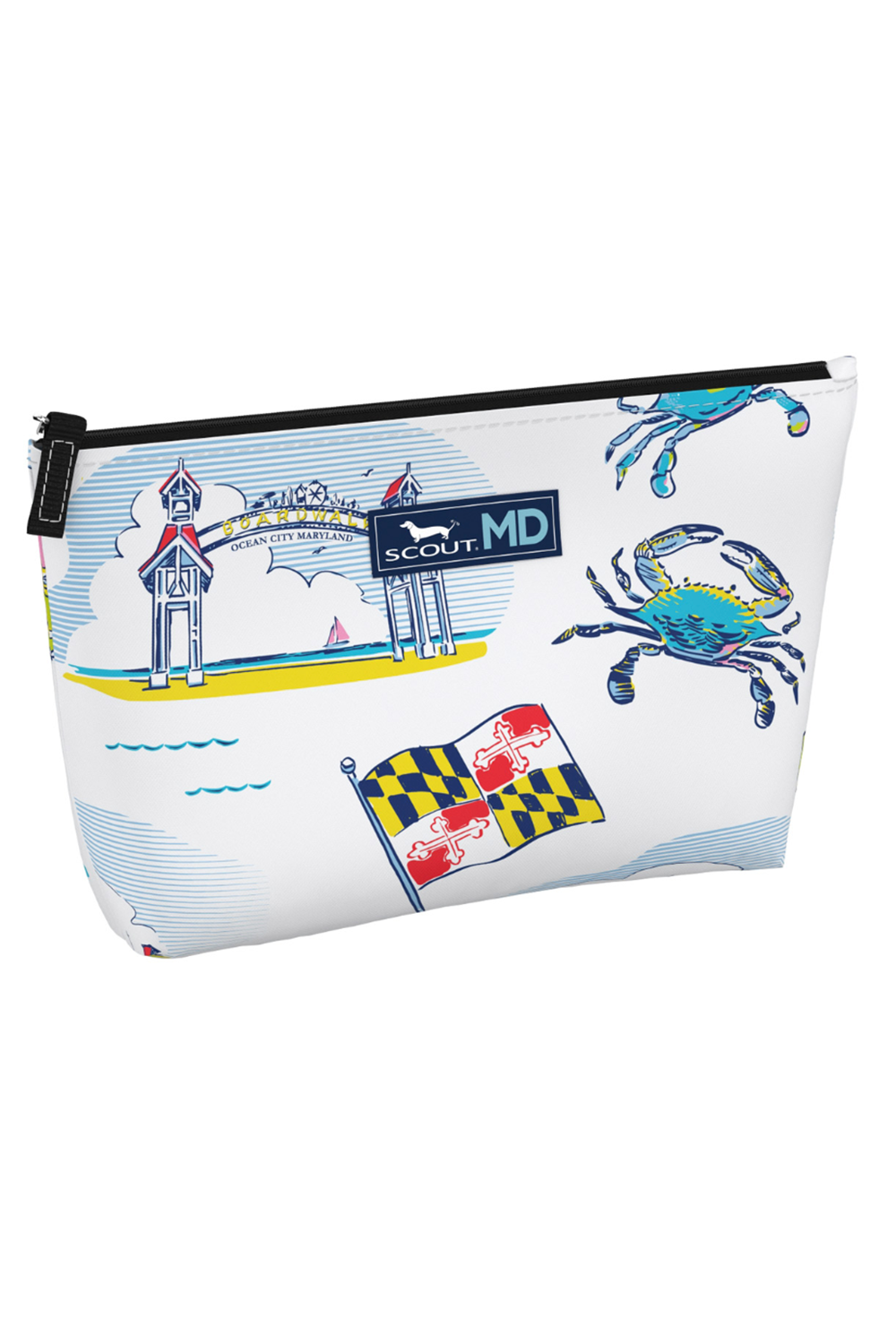 Twiggy Cosmetic Bag - "Maryland" Statement!