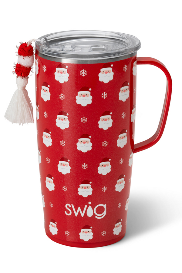 TALL Modern Coffee Mug - Santa Baby