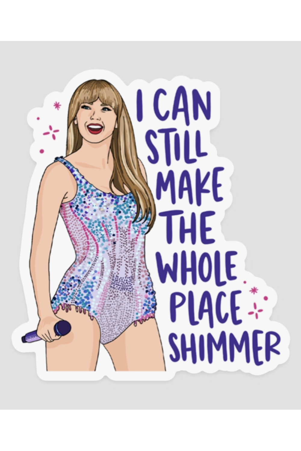 Trendy Sticker - Taylor Swift Shimmer