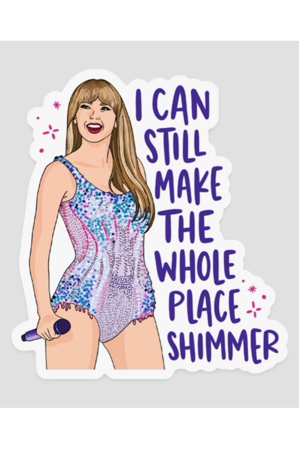 Trendy Sticker - Taylor Swift Shimmer