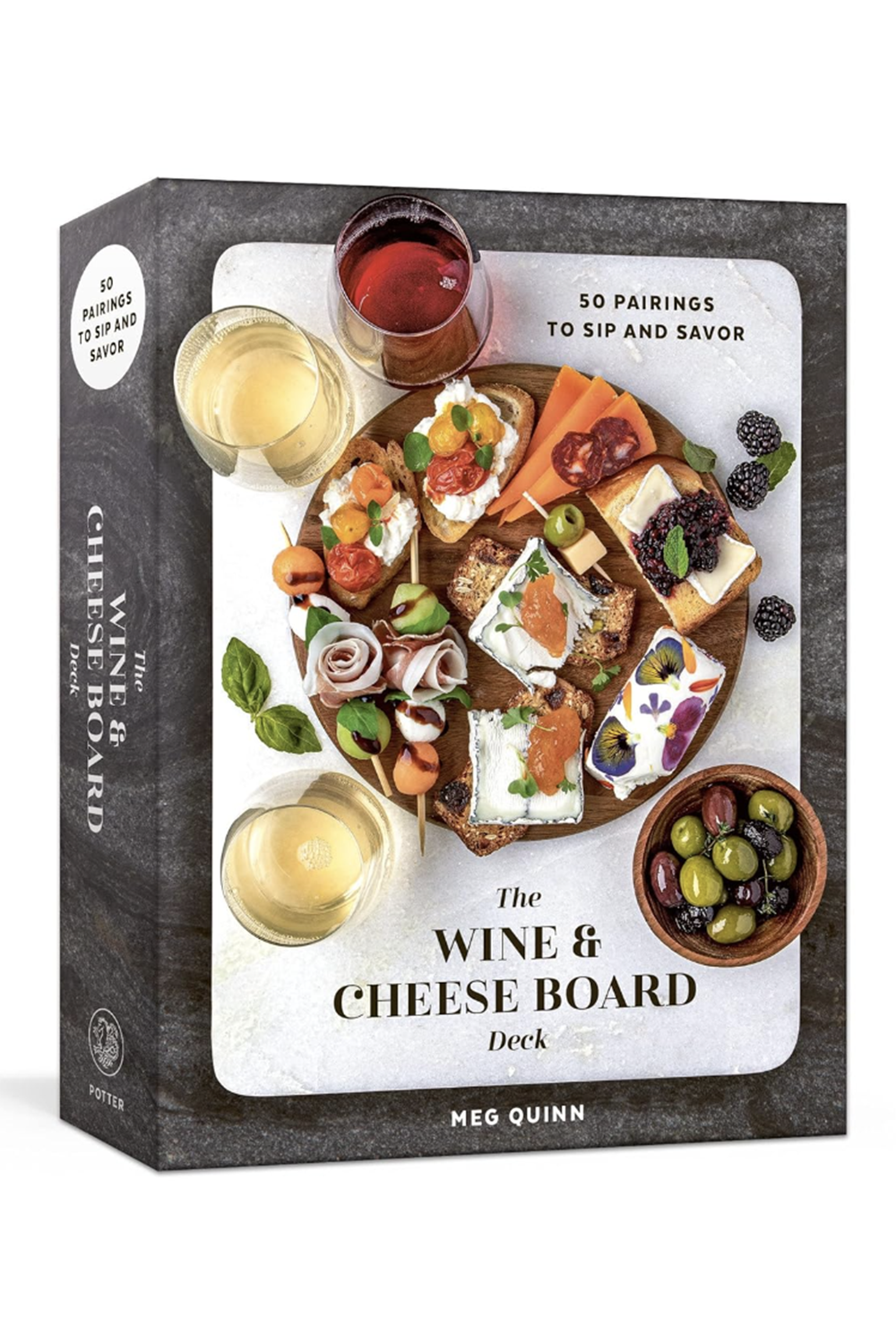 The Wine and Cheese Board Deck Cookbook