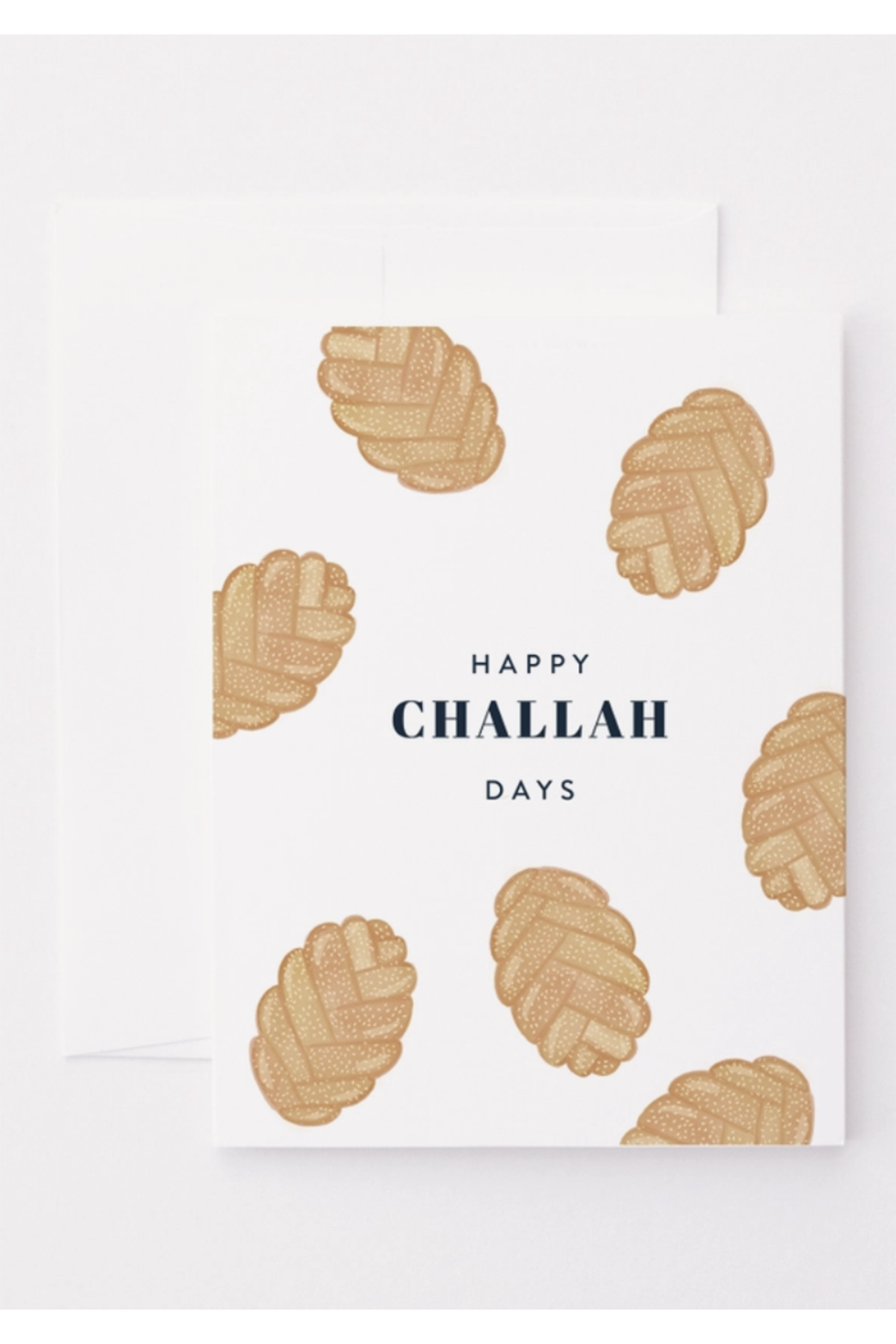 Mitzvah Hanukkah Greeting Card - Challah Day