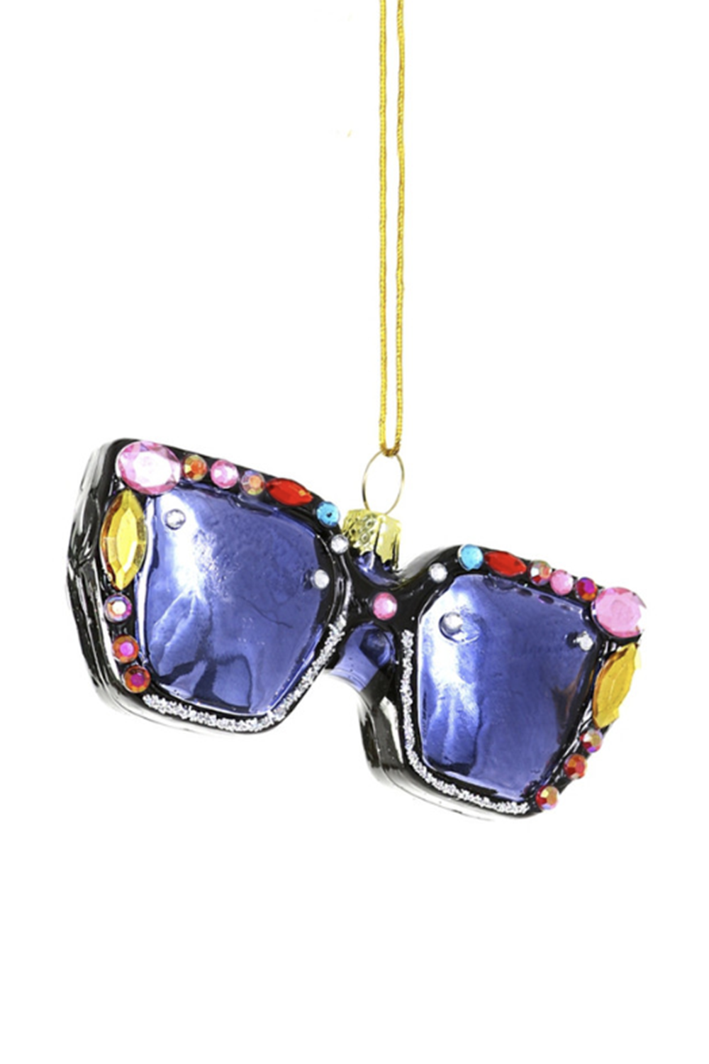 Glass Ornament - Gemstone Sunglasses