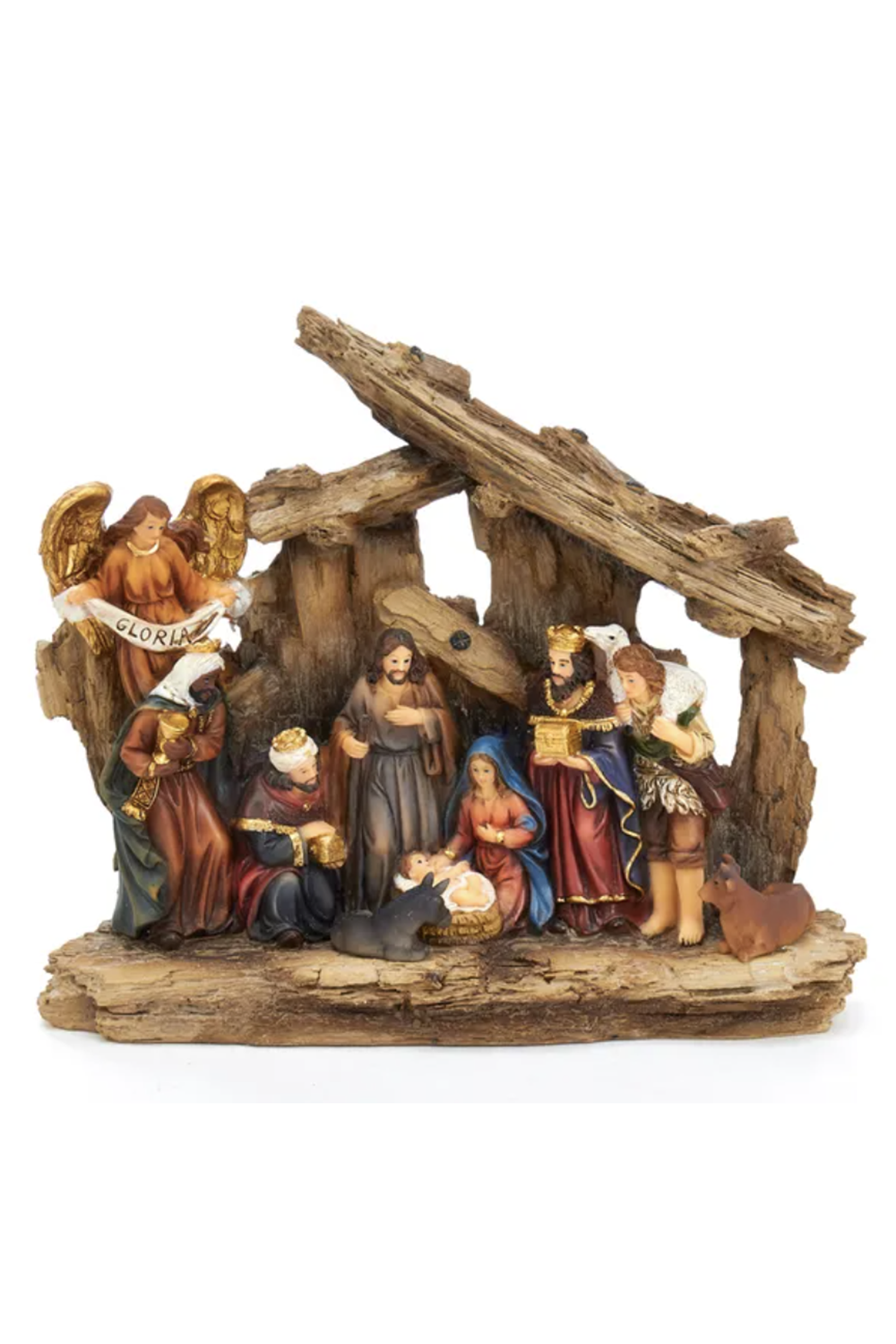 Cherished Resin Nativity Scene