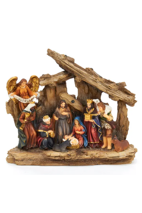 Cherished Resin Nativity Scene