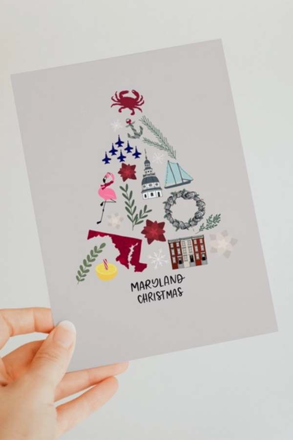 MDN Holiday Greeting Card - Maryland Christmas