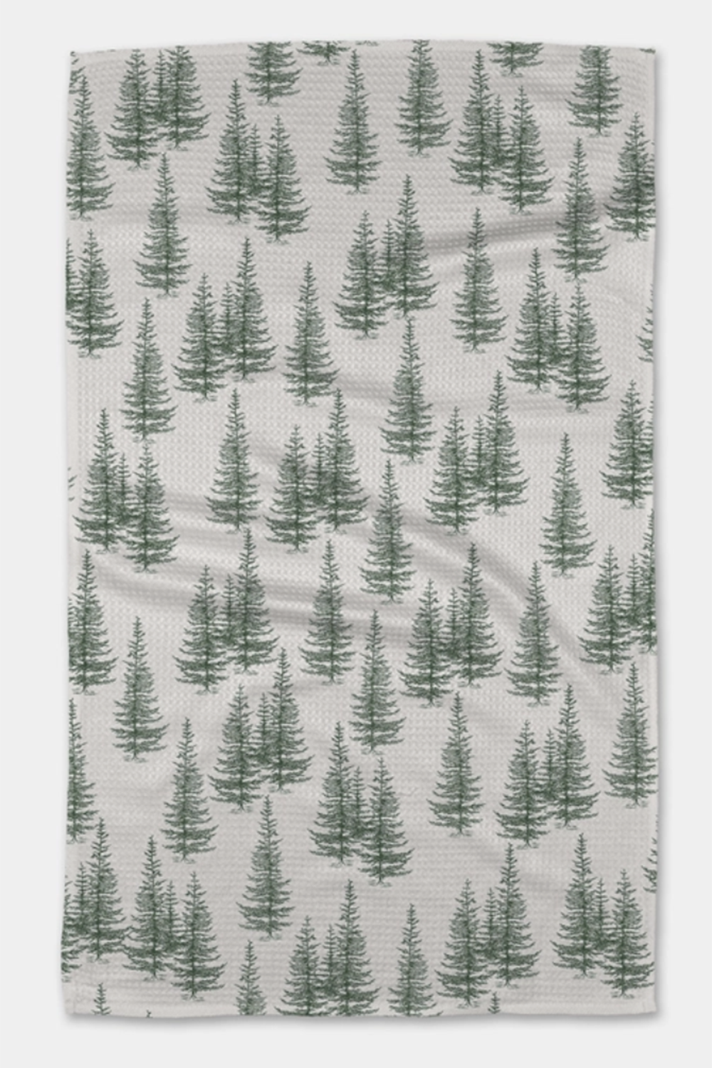 Geometry Kitchen Tea Towel - Christmas Forest