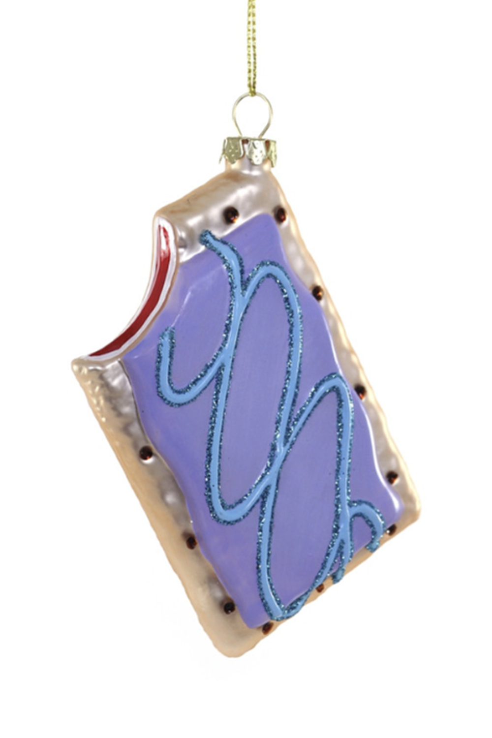 Glass Ornament - Toaster Pastry Wildberry