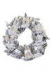 CDY Frosted Village Wreath