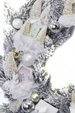 CDY Frosted Village Wreath