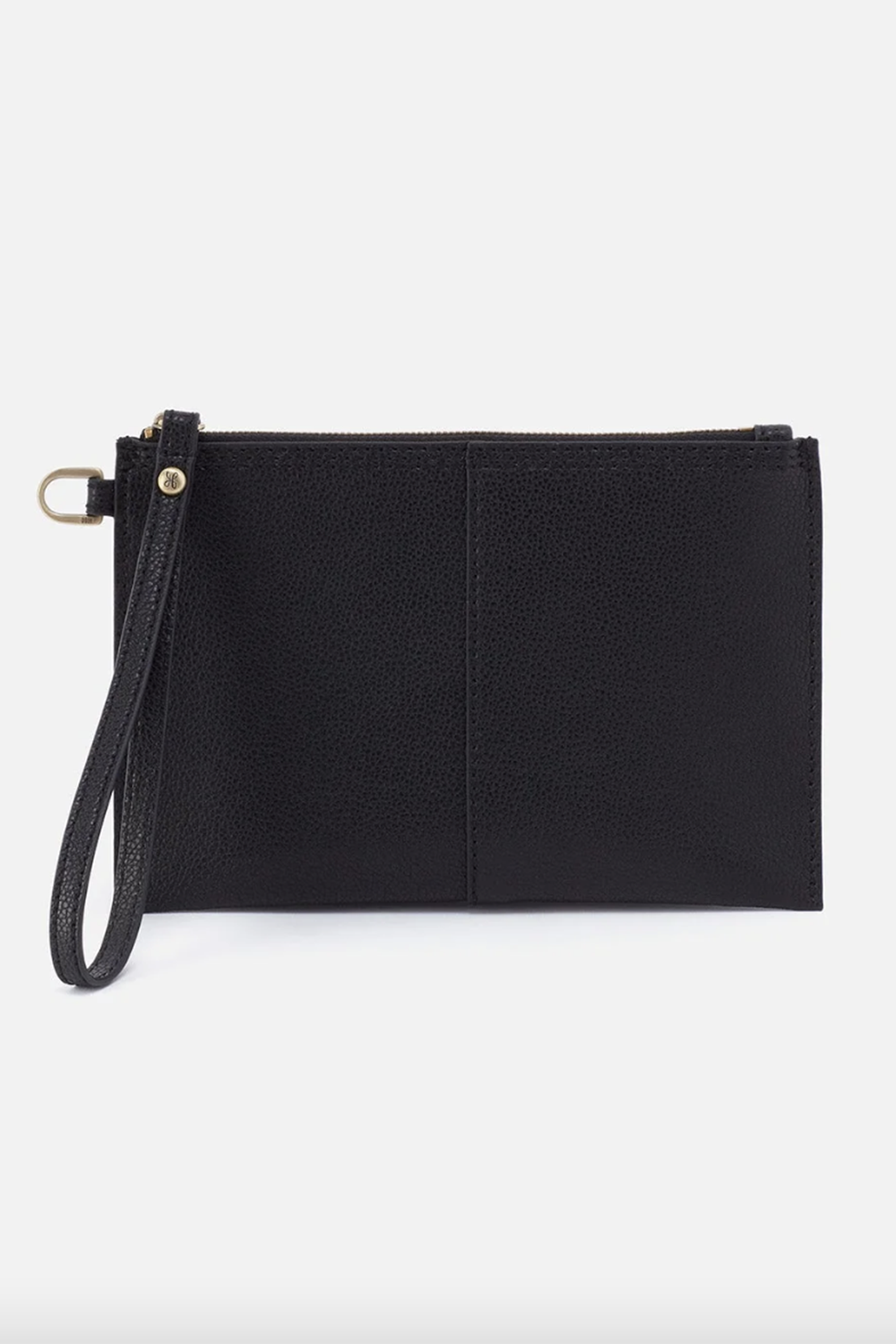 Vida Small Pouch - Micro Pebbled Hide Black