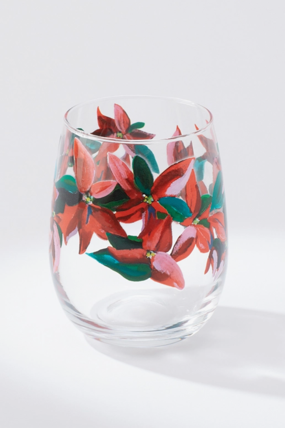 Hovell Wine Glass - Poinsettia