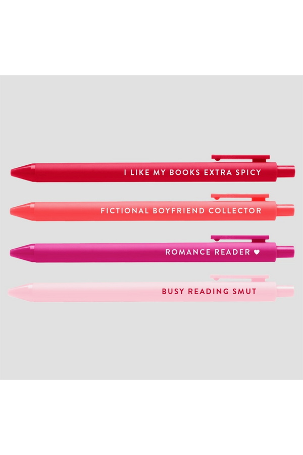 Trendy Pen Set - Romance Reader