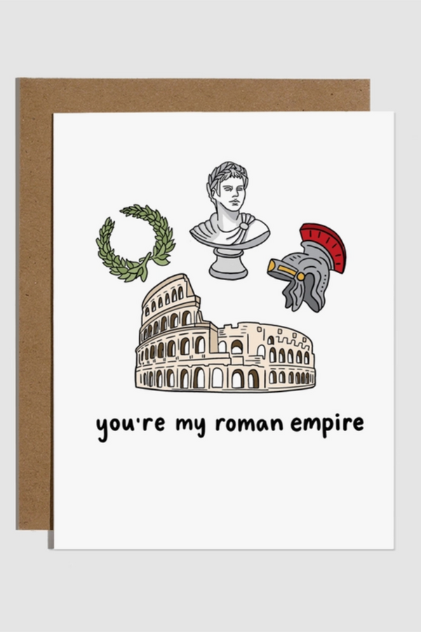Trendy Valentine's Day Card - Roman Empire