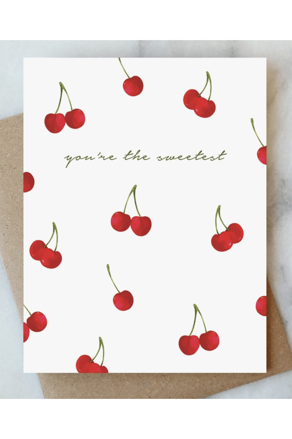 AJD Valentine's Day Card - Sweet Cherries