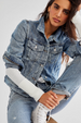 FP Rumors Denim Jacket - Light Indigo