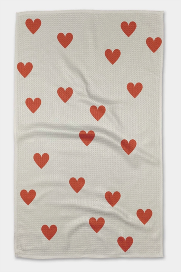 Geometry Kitchen Tea Towel - Simple Love