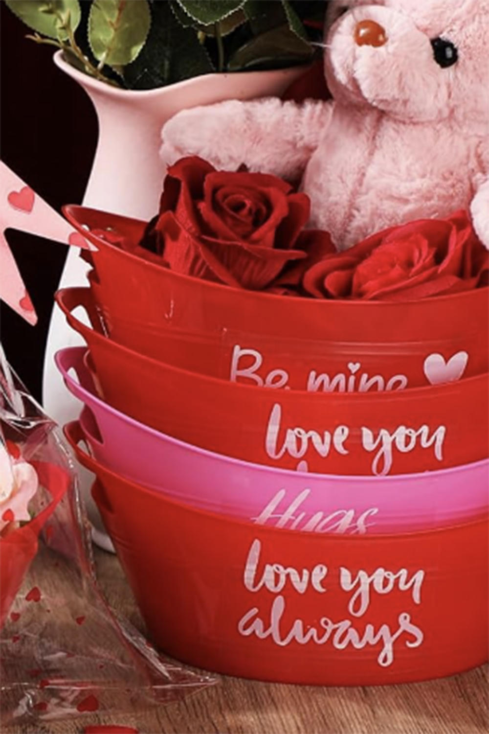 Mini Oval Valentine Bucket