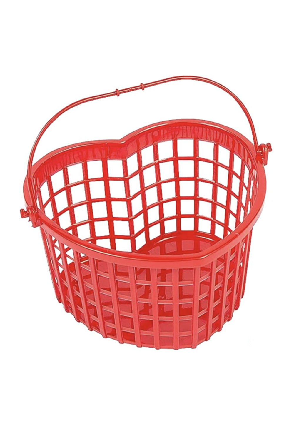Red Heart Shaped Basket