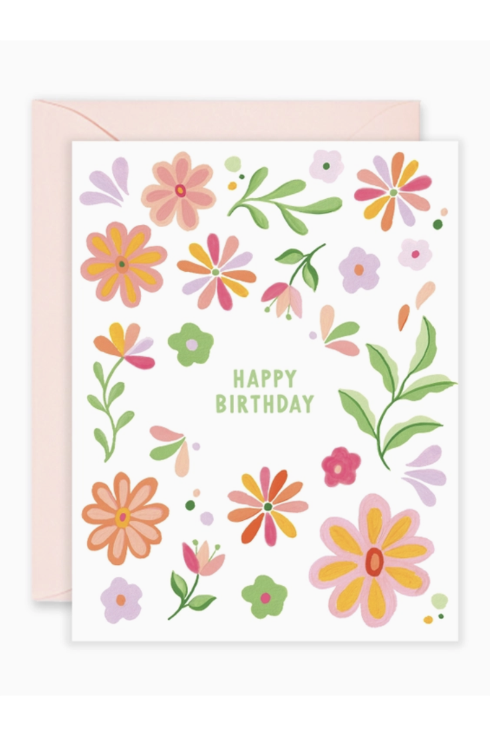 Isabella Single Birthday Card - Otomi