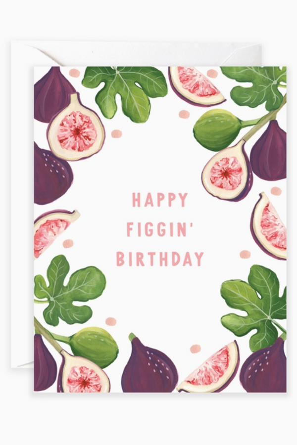 Isabella Single Birthday Card - Figgin'