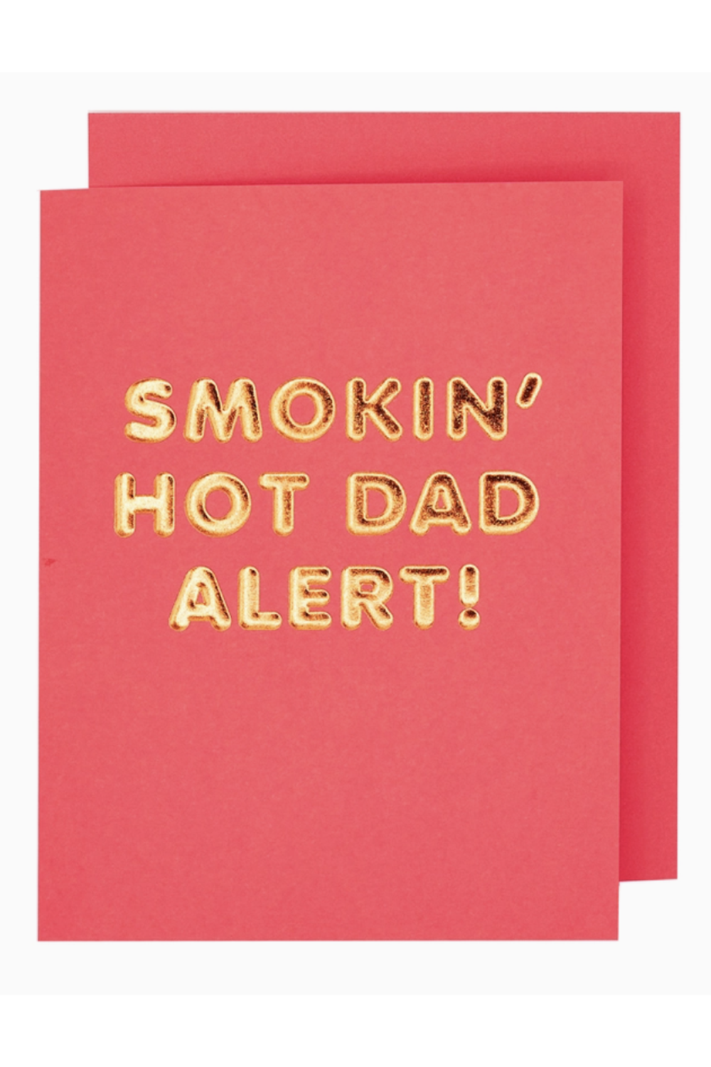 Social Father's Day Greeting Card - Hot Dad Alert