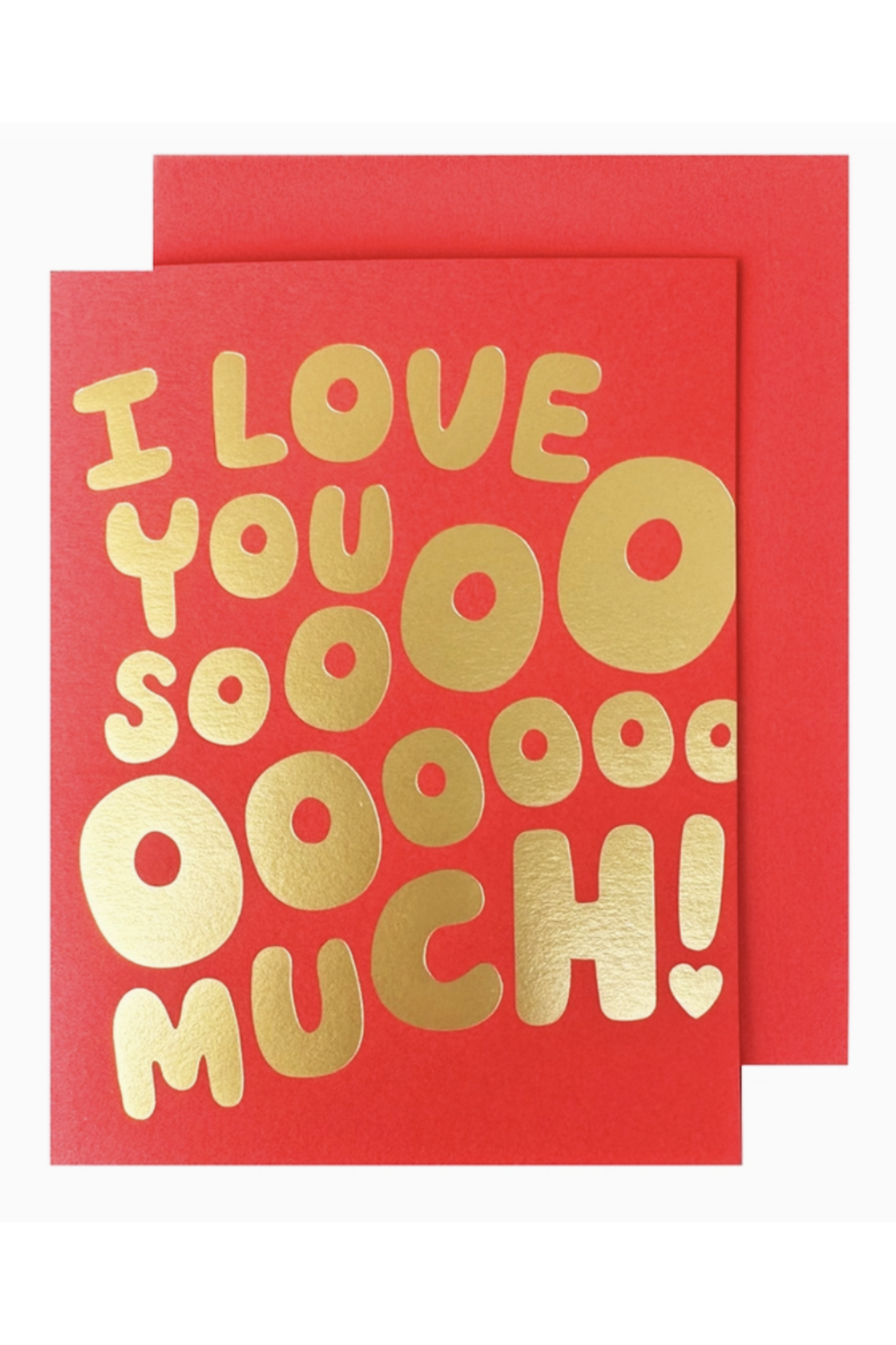 Social Valentine's Day Greeting Card - I Love You SOOO Much!
