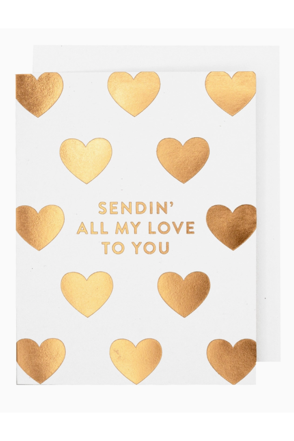 Social Valentine's Day Greeting Card - Sending All My Love