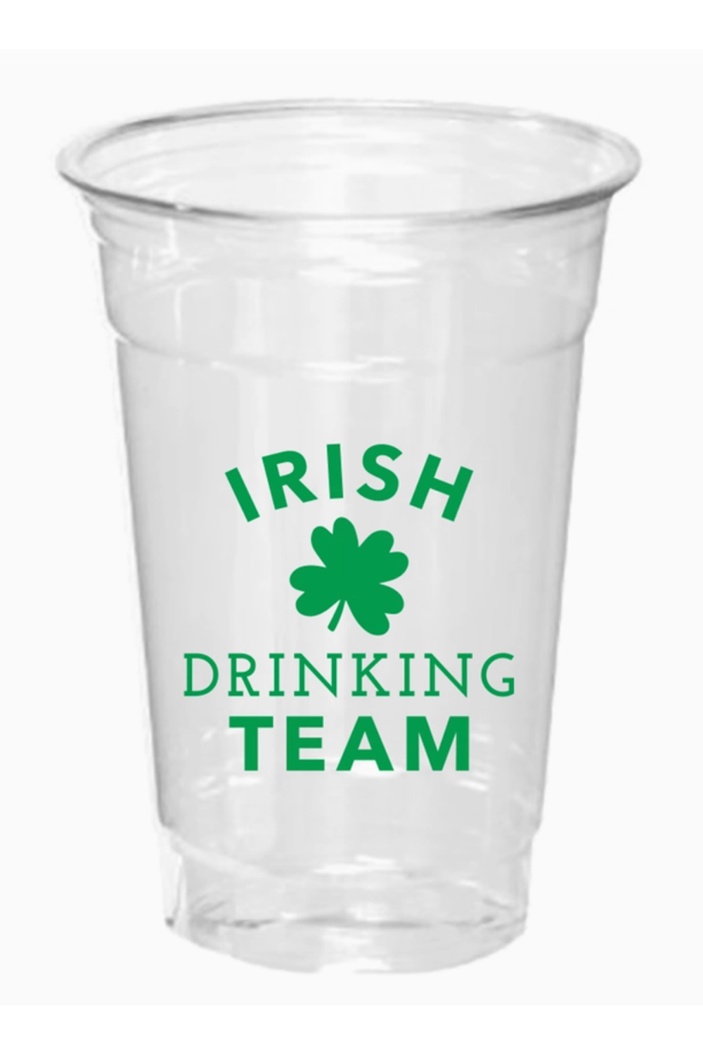 Disposable Cup Pack - Irish Team