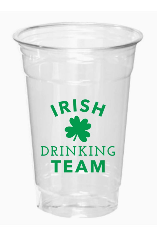 Disposable Cup Pack - Irish Team