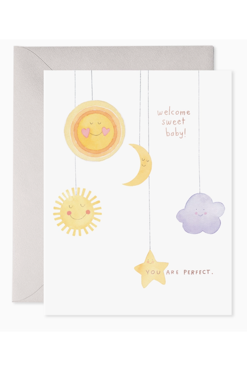 EFRAN Baby Greeting Card - Baby Mobile