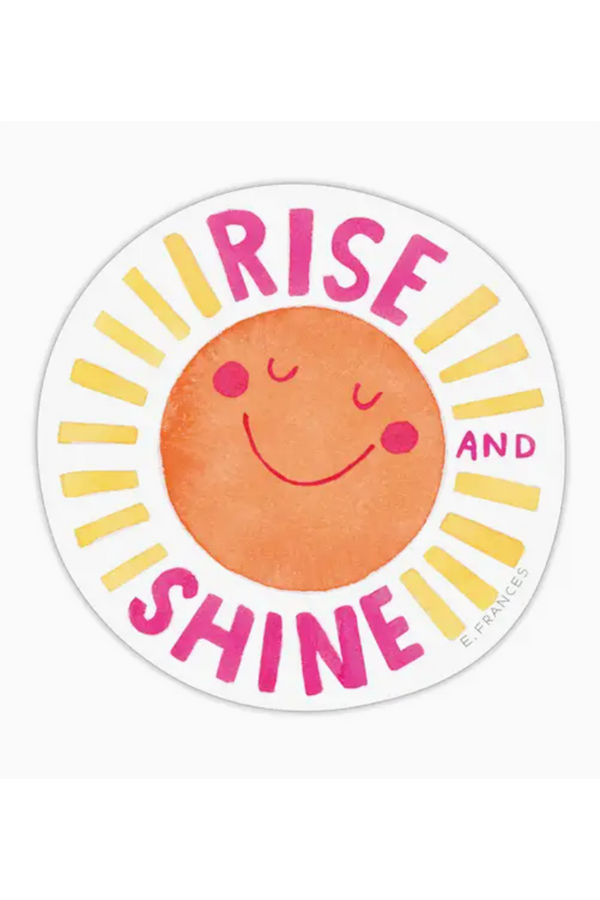 Trendy Sticker - Rise & Shine